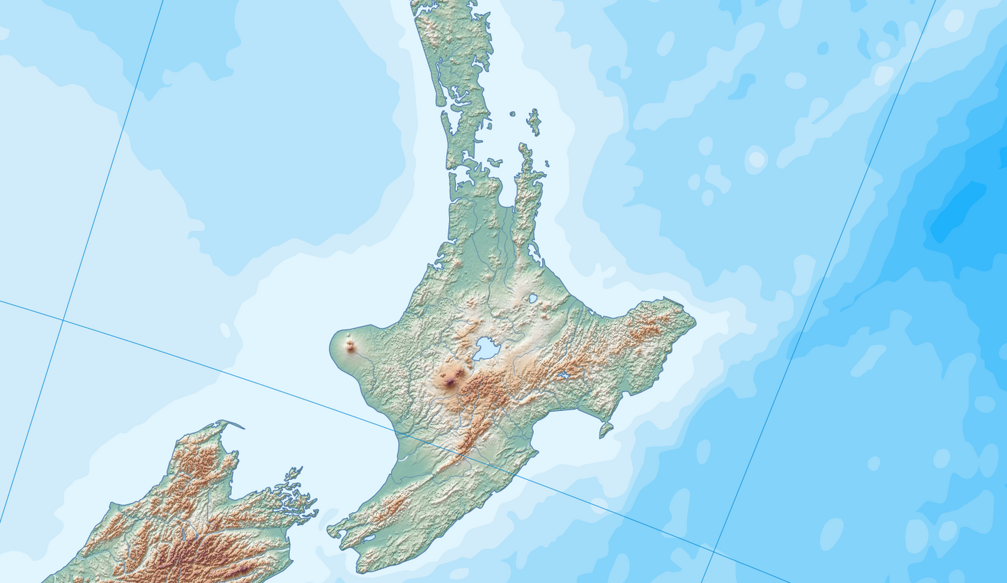 Australia map supporting active learning in geography lessons