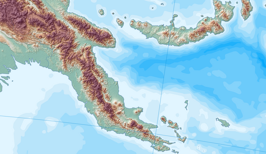 Australia geography map designed for school learning
