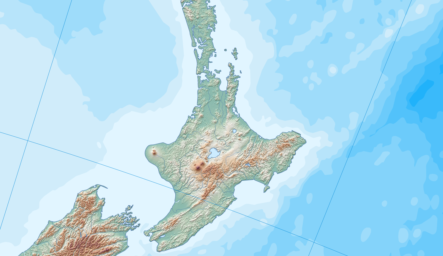 Australia map supporting active learning in geography lessons
