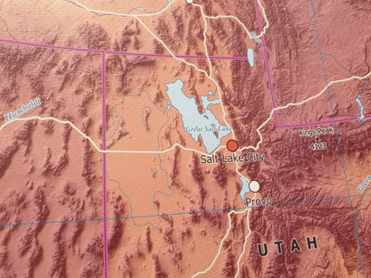 detailed USA map for classroom geography lessons