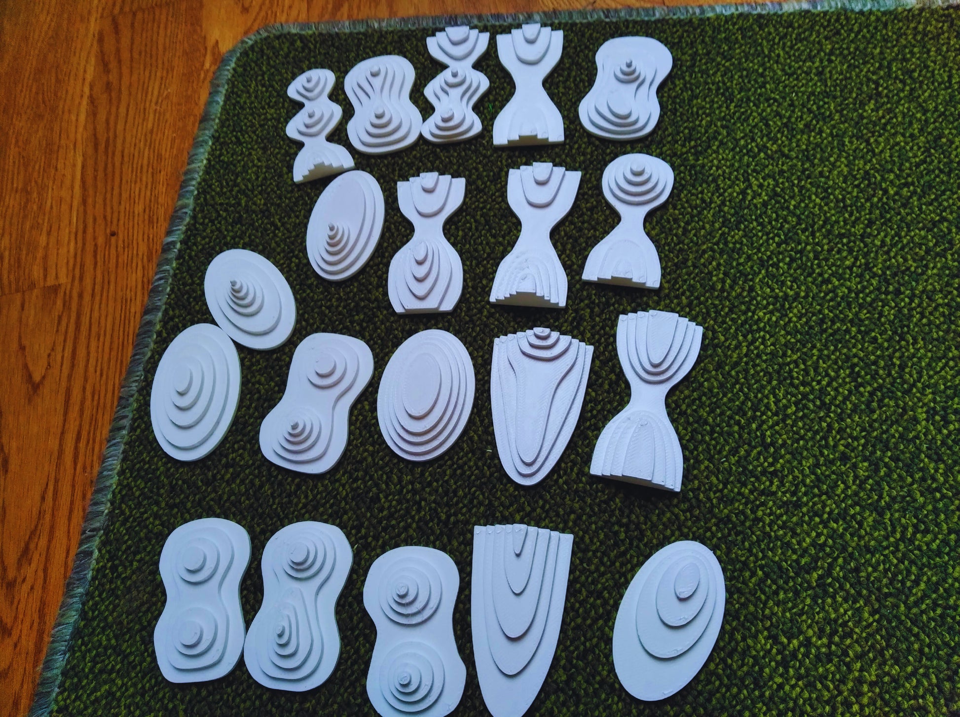 hands-on learning of contour lines using 3D models