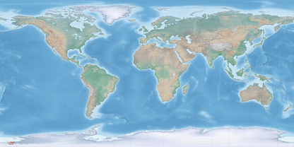large classic world wall map for classroom use