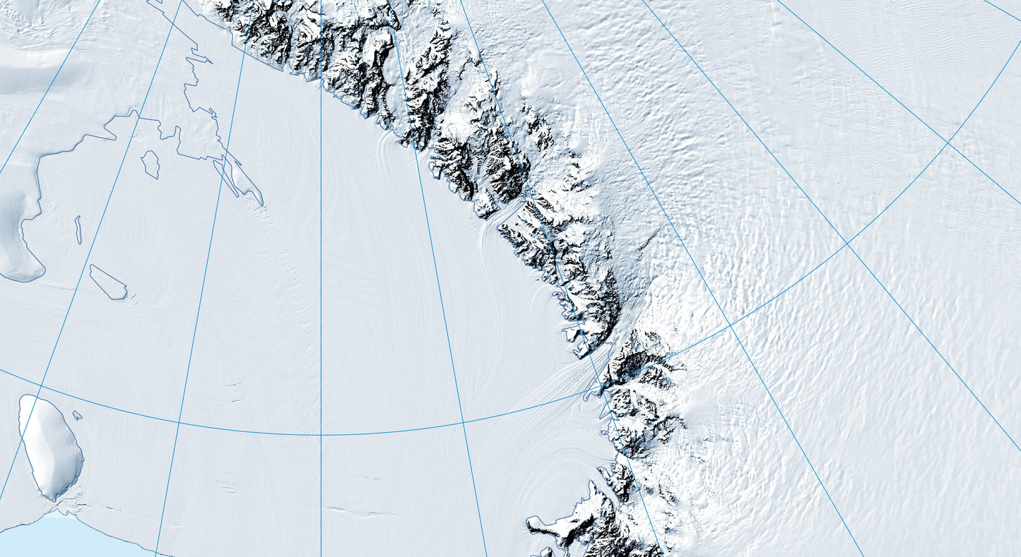 educational map of Antarctica for students