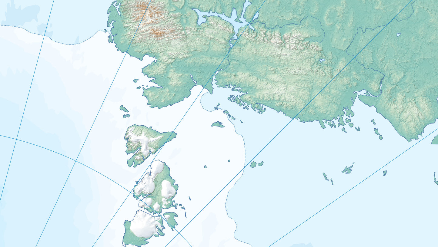 educational map of the Arctic for students