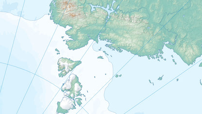 educational map of the Arctic for students