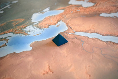 Montessori world map as an educational tool for schools