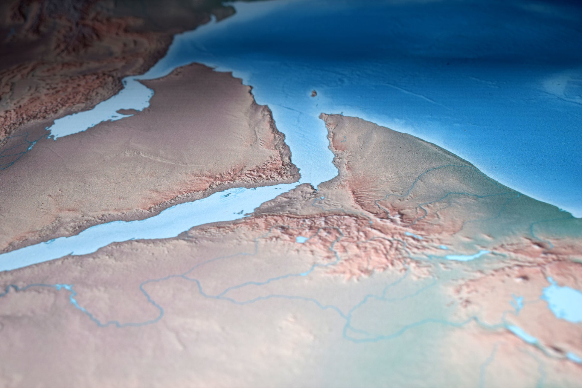 Montessori world map as a geography teaching aid